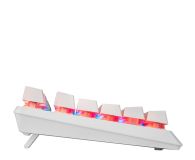 MODECOM Klawiatura mechaniczna RGB VOLCANO LANPARTY (brązowy przełącznik Outemu) przewodowa biała K-MC-LANPARTY-U-RGB-BROWN-200 - 727118 - zdjęcie 3